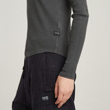 G-STAR Outlet Overdyed Slim Top Black