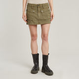 G-STAR Outlet Mini Cargo Skirt Green