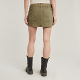 G-STAR Outlet Mini Cargo Skirt Green