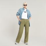 G-STAR Outlet Deck 2.0 High Loose Chino Green