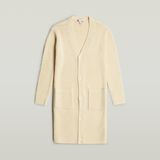 G-STAR Outlet Oristel Knit Cardigan Beige