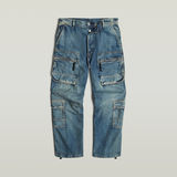 G-STAR Outlet Multi Pocket Cargo Pants Relaxed Medium blue