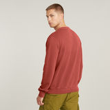 G-STAR Outlet Overdyed Sweater Red