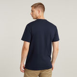 G-STAR Outlet Camiseta Nifous Azul oscuro
