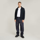 G-STAR Outlet Nifous Zip Thru Sweater Dark blue