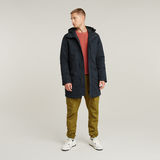 G-STAR Outlet Everyday Hooded Parka Dark blue