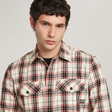 G-STAR Outlet Camisa Marine Slim Multi color