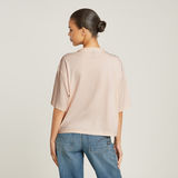G-STAR Outlet Top holgado con costura horizontal Rosa