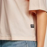 G-STAR Outlet Top holgado con costura horizontal Rosa