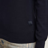 G-STAR Outlet Mock Knitted Sweater Dark blue