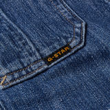 G-STAR Outlet Vestido Peto Largo para Niñas Azul intermedio