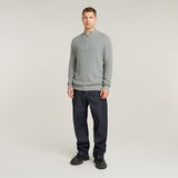G-STAR Outlet Serrated Knitted Skipper Grey