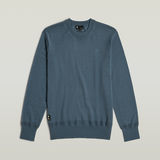 G-STAR Outlet Premium Core Knitted Sweater Medium blue