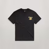 G-STAR Outlet Vest Back Graphic T-Shirt Black