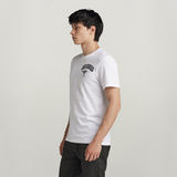 G-STAR Outlet Skeleton Dog Chest Graphic Slim T-Shirt White