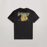 G-STAR Outlet Vest Back Graphic T-Shirt Black