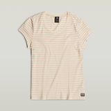 G-STAR Outlet Stripe Eyben Slim V-Neck Top 2.0 Multi color