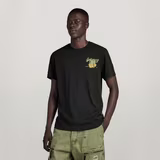 G-STAR Outlet Vest Back Graphic T-Shirt Black