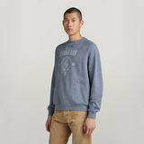 G-STAR Outlet Collegic Raglan Loose Sweater Multi color