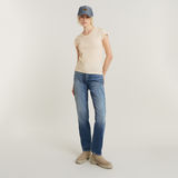 G-STAR Outlet Stripe Eyben Slim V-Neck Top 2.0 Multi color