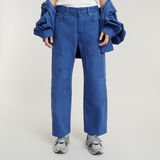 G-STAR Outlet Bowey Boyfriend Patch Ankle Jeans Medium blue