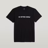 G-STAR Outlet Corporate Script Logo T-Shirt Black