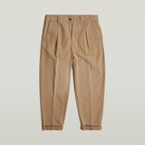 G-STAR Outlet Pleated Chino Relaxed Beige