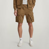 G-STAR Outlet Rovic Sweat Shorts Brown
