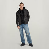 G-STAR Outlet Long Pocket Track Overshirt Black