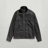 G-STAR Outlet Long Pocket Track Overshirt Black