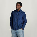 G-STAR Outlet 1-Pocket Regular Denim Shirt Dark blue