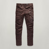 G-STAR Outlet Rovic Zip 3D Regular Tapered Pants Brown