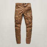 G-STAR Outlet Rovic Zip 3D Regular Tapered Pants Brown