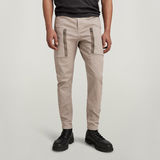 G-STAR Outlet Zip Pocket 3D Skinny Cargo Pants Grey