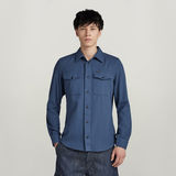 G-STAR Outlet Marine Slim Shirt Medium blue