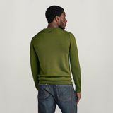 G-STAR Outlet Jersey Premium Core Knitted Verde