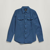G-STAR Outlet Marine Slim Shirt Medium blue