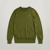 G-STAR Outlet Jersey Premium Core Knitted Verde
