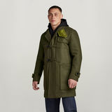 G-STAR Outlet Premium E Mega Wool Duffle Coat Grey