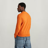 G-STAR Outlet Skeleton Dog Graphic Sweater Orange
