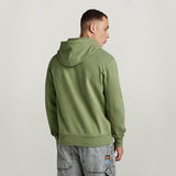 G-STAR Outlet Sudadera Distressed Originals Hooded Verde