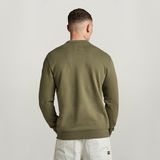 G-STAR Outlet Skeleton Dog Graphic Sweater Green