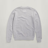 G-STAR Outlet Distressed Logo Sweater Grey
