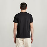G-STAR Outlet Camiseta Puff RAW Graphic Negro