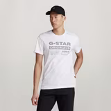 G-STAR Outlet Reflective Originals Graphic T-Shirt White