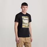 G-STAR Outlet Camo Box Graphic T-Shirt Black