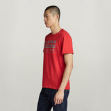 G-STAR Outlet Camiseta Reflective Originals Graphic Rojo