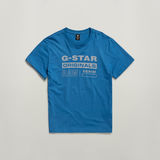 G-STAR Outlet Reflective Originals Graphic T-Shirt Medium blue