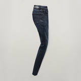 G-STAR Outlet 3301 High Waist Skinny Jeans Dark blue