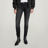 G-STAR Outlet Lynn Mid Skinny Jeans Grey